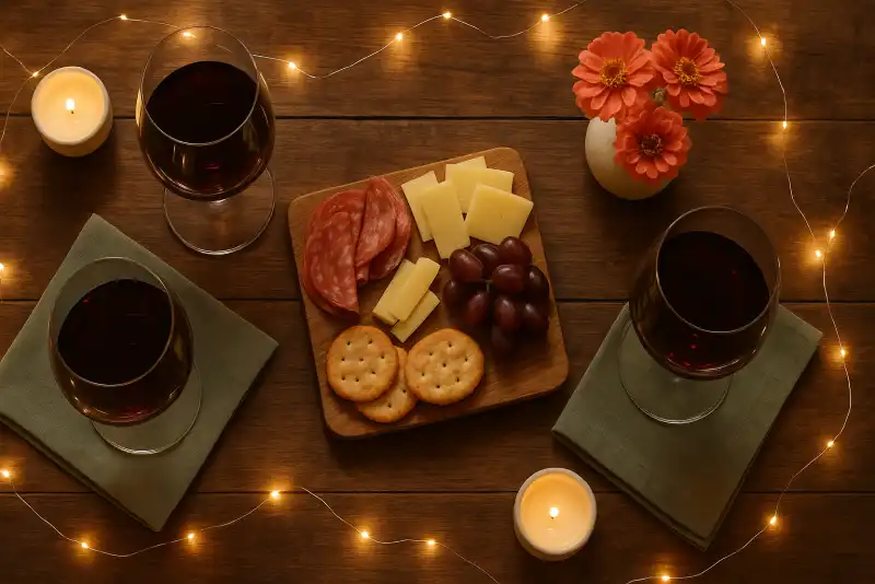 Couple laughing while trying something new together